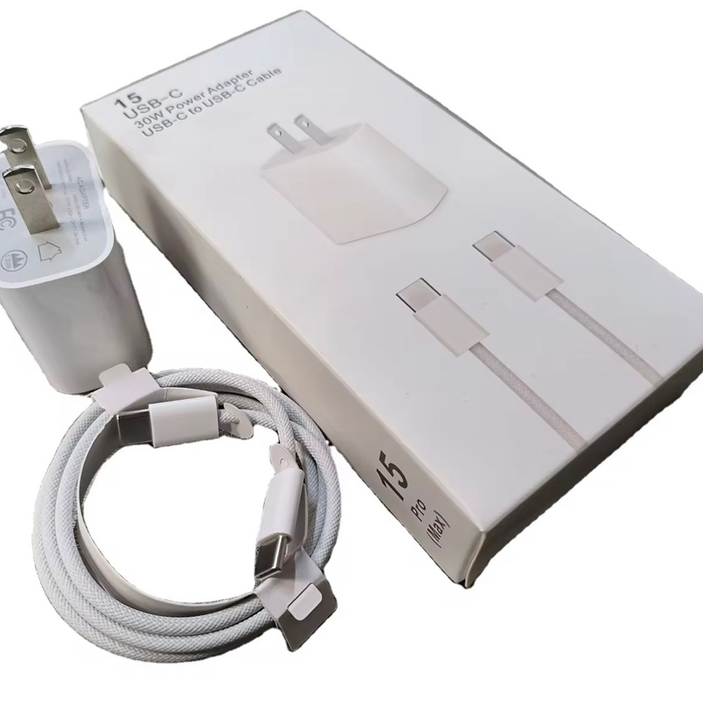 20W Type C To C Charger 1M Cable Fast
Charging Nylon Jacket Braid Shielding